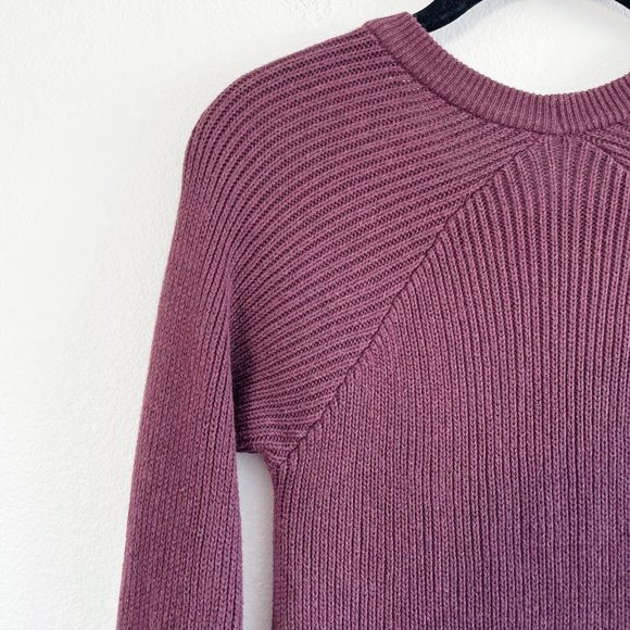 Lululemon The Sweater The Better Pullover Women’s 2/4 Berry Casual Yoga Pockets - Picture 9 of 12